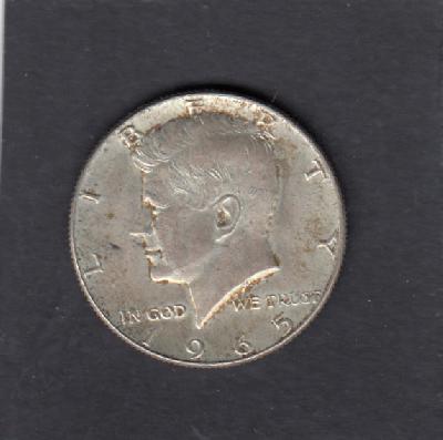 Beschrijving: 1/2 Dollaar KENNEDY